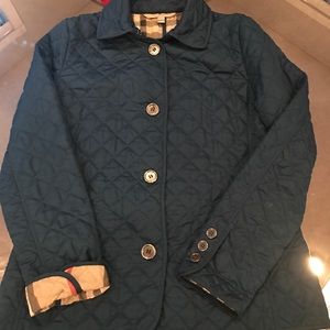 Burberry quilted jacket!